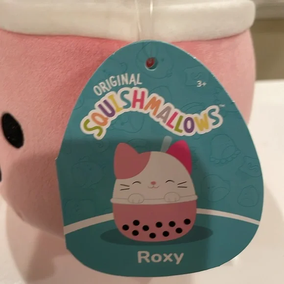 NWT 8” Roxy the Boba 🧋Cat Squishmallow - Picture 4 of 5